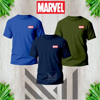 [Ready Stock] Marvel T-shirt" 100% Premium Cotton" Unisex Round neck short sleeve t shirt/{Baju Lelaki &amp; Perempuan}_04