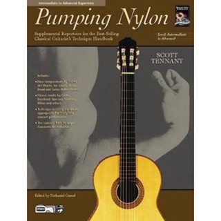 หนังสือกีต้าร์ Pumping Nylon : Intermediate to Advanced Repertoire