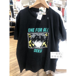 Uniqlo เสื้อยืด พิมพ์ลายมังงะ Jump Gintama My Hero Academia Naruto Full Time Hunter Volleyball Junior สําหรับผู้ชาย_07