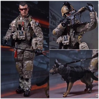 Playhouse ตุ๊กตาทหาร PH 1/6 US Navy Sixth Team Dual Gun K9 พร้อมตัวสุนัข