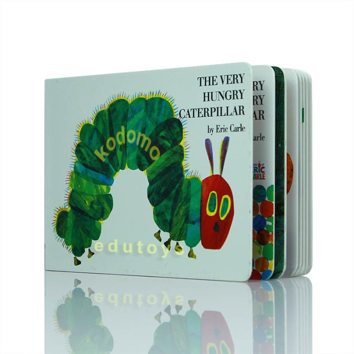 หนังสือ The Very Hungry Caterpillar by Eric Carle นําเข้าจากเด็ก