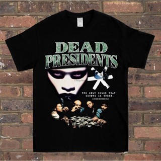 ใหม่ เสื้อยืดแฟชั่น พิมพ์ลาย Dead Presidents Rapper สําหรับผู้ชาย