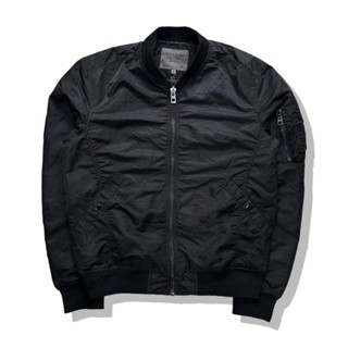 GIORDANO Bomber Flight  Jacket รอบอก 42”