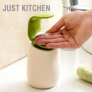 Just Kitchen มือกดหลังสบู่แชมพูขวดปั๊มโฟมเหลวคอนเทนเนอร์ขวด