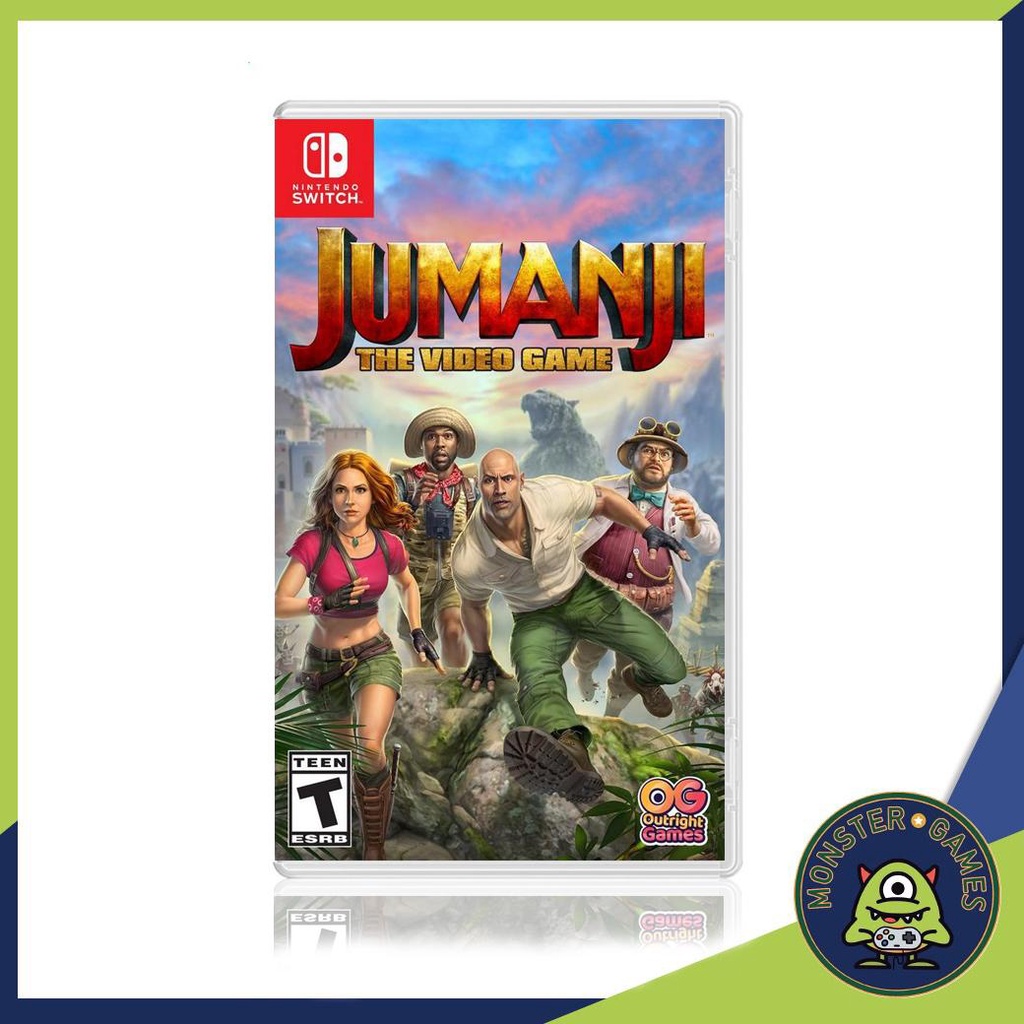 Jumanji The Video Game Nintendo Switch Game แผ่นแท้มือ1!!!!! (Jumanji Switch)