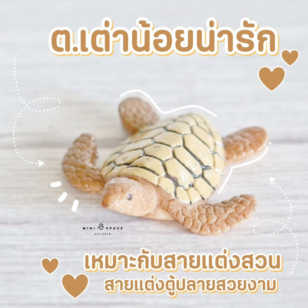 MS5601 โมเดลเต่า เต่าเรซิ่น ตุ๊กตาจิ๋ว ตุ๊กตาเรซิ่น สำหรับแต่งสวน แต่งบ้าน งานDIY