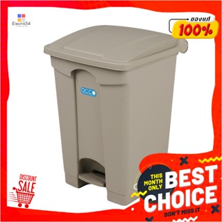 SQUARE ถังขยะเหยียบเหลี่ยม ACCO V018051 ขนาด 45L สีเทาSQUARE DUSTBIN PEDAL ACCO V018051 45L GREY