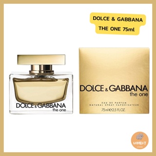 พร้อมส่ง Dolce &amp; Gabbana for Women The One Eau de Parfum 50ml น้ำหอมโดลเช่ แกบบาน่า