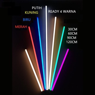 Tl หลอดไฟนีออน T5 LED 12W 90 ซม. สีสันสดใส สีขาว สีฟ้า