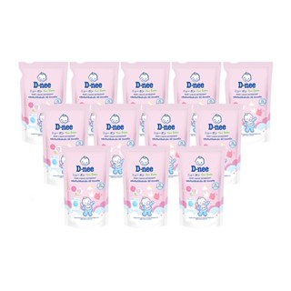 BABY น้ำยาซักผ้าเด็กชนิดเติม D-NEE 600 มล. สีชมพูอ่อน แพ็ก 12BABY LIQUID DETERGENT REFILL D-NEE 600ML PINK PACK12