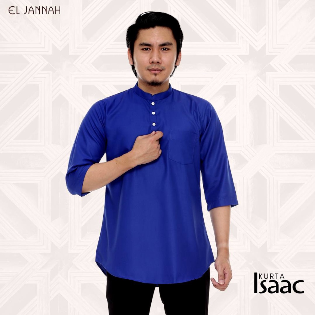 Kurta Isaac Men Royal Blue