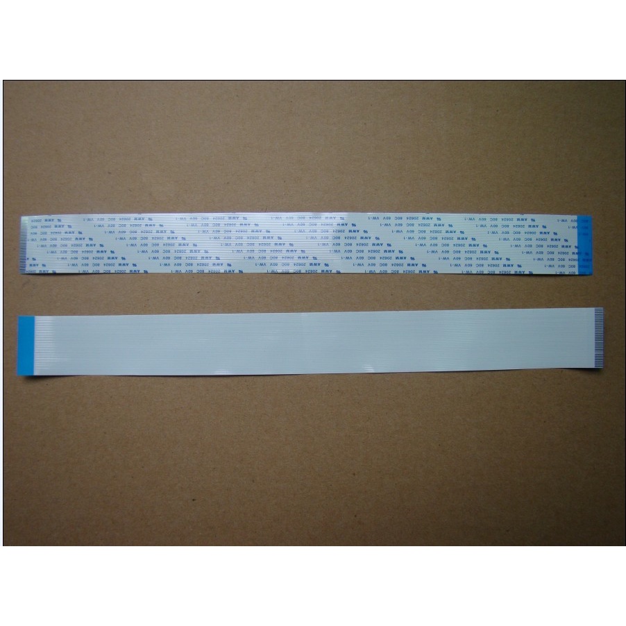 2 ชิ้น AWM 20798 80C 60V AWM20624 สายเชื่อมต่อแบบแบน 15P 1.0 มม.Pitch Heterogenous Surface 100 มม.