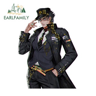 Earlfamily สติกเกอร์ กันน้ํา ลาย JoJos Bizarre Adventure Kujo 13 ซม.×8.8 ซม. สําหรับติดตกแต่งตู้เย็น รถยนต์ รถจักรยานยนต์