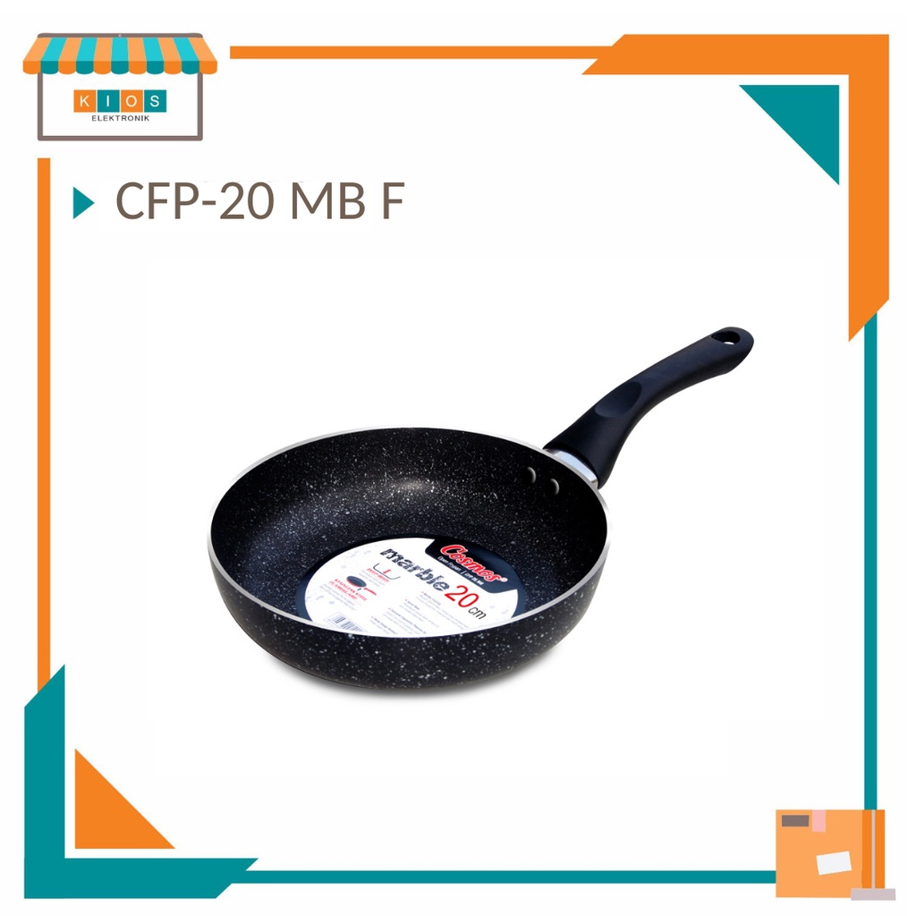 กระทะ กระทะคอสเพลย์ CFP-20 MB F DIAMETER ขนาด 20 ซม.| หินอ่อน ไม่เคลือบ เกรดอาหาร | ของแท้ 100%