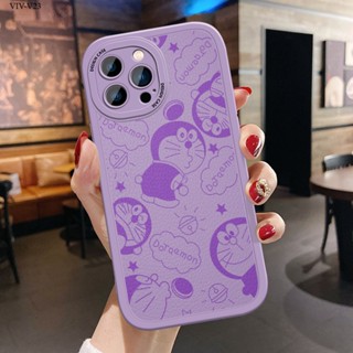 VIVO V23 V25 V25E V23E V11I V5 V5S V15 V9 S1 Pro Lite 5G เคสวีโว่ สำหรับ Case Cartoon Doraemon Cat เคส เคสโทรศัพท์ เคสมือถือ Cover Cases