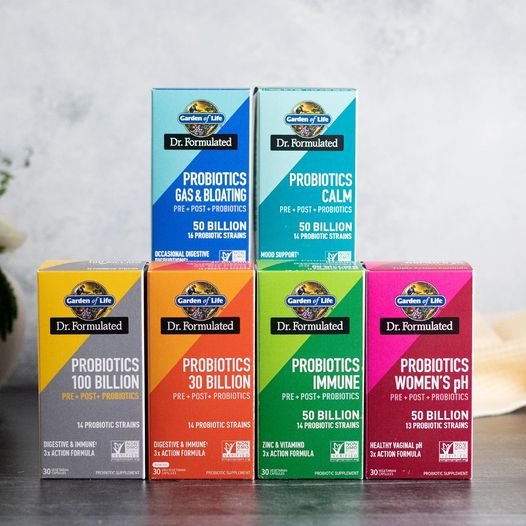 โปรไบโอติก Probiotics Garden of Life Pre Pro Postbiotics Digestive