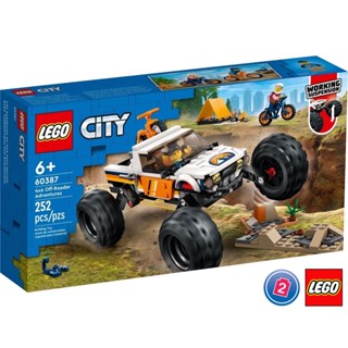 เลโก้ LEGO City 60387 4x4 Off-Roader Adventures