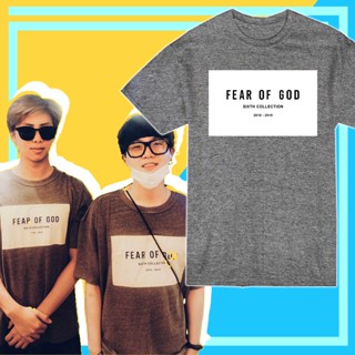 KPOP Bangtan RM Suga Fear Of God Sixth Collection Shirt Kim Namjoon Min Yoongi T-Shirt Outfit Merch