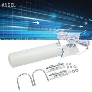 ANGEL KJ‑001 4G 12dBi เครื่องขยายสัญญาณเสาอากาศ Omni Barrel 3G เสาอากาศภายนอกพร้อมขั้วต่อ SMA ชายคู่