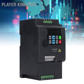 Player Kingdom Sako ไดร์ฟความถี่ตัวแปร มอเตอร์ทั่วไป ขนาดเล็ก 3PH Ac 380V 0‐380V 4KW