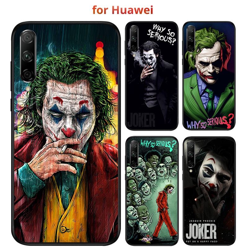 เคส Huawei Nova Y61 Y70 10 Pro 9 7 SE 3I 7i 5T โทรศัพท์มือถือแบบนิ่ม ผิวด้าน ลายโจ๊กเกอร์ สําหรับ
