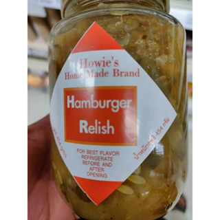 MEXICAN Hamburger Relish 454g Howies Homemade P