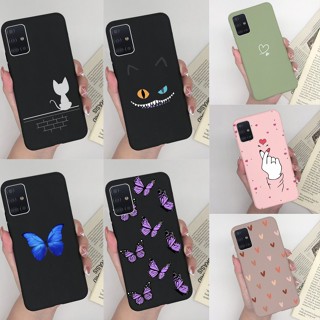 เคสโทรศัพท์ ซิลิโคนนิ่ม TPU กันกระแทก สําหรับ Samsung Galaxy A31 A51 A71 A51 A 31 51 71