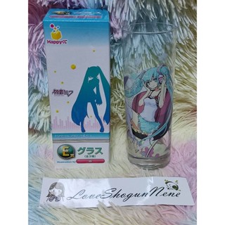 🎧🎶 Happykuji Hatsune Miku x FamilyMart Collaboration Glass Designed by Gin E Prize แก้วทรงสูง มิกุ น่ารักมากๆ 🎧🎶 2