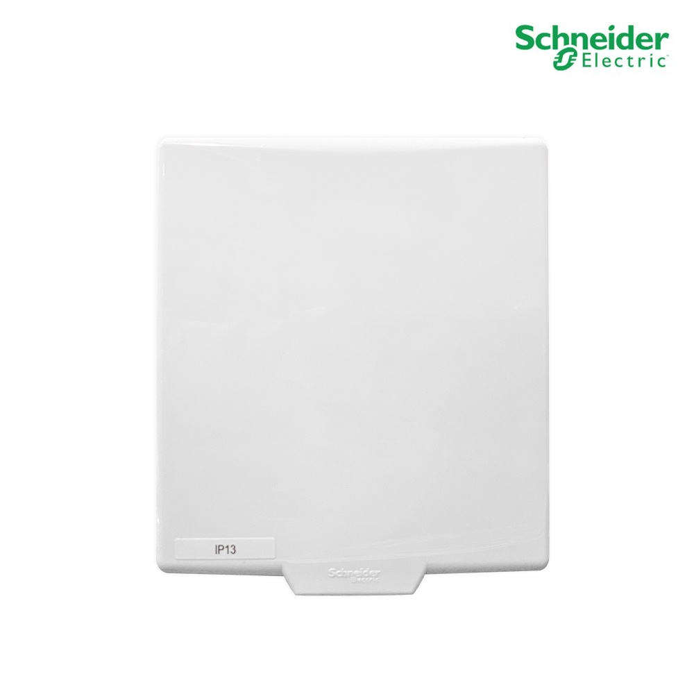 Schneider ฝาครอบกันน้ำ สีขาว รุ่น AvatarOn E waterproof cover 2 gangs white | E223V_WE