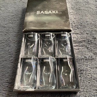 แก้ว Sasaki made in Japan ใหม่