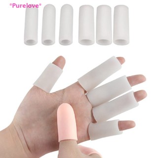 Purelove&gt; แผ่นเจลซิลิโคน ป้องกันนิ้วเท้า บรรเทาอาการปวดเท้า 5 ชิ้น