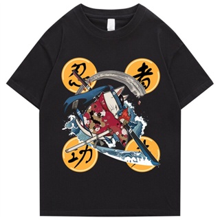 Mens Hip Hop T Shirt Streetwear Kanji Harajuku Kung Fu Cat T Shirt Summer Short Sleeve T Shirt 100% Cotton Print T_07