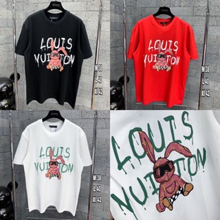 เสื้อยืด Louis Vuitton 🐰 Hiend 1:1 cotton 💯 สกรีนแน่น | เสื้อยืดคอกลม