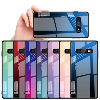 MobileCare Samsung Galaxy Note 8 Note 9 S9 Plus S10 Plus A10 A20/A30 A50/A50s/A30s Gradient Glass Phone Case Back Cover