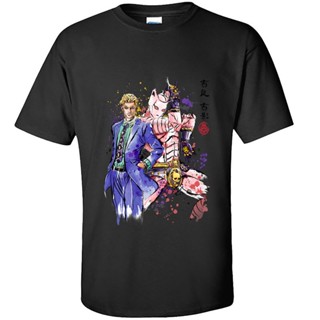 T-Shirtเสื้อยืด พิมพ์ลายอนิเมะ Jojo Bizarre Adventure Joestar Joseph สไตล์ญี่ปุ่น แฟชั่นฮาราจูกุ สําหรับผู้ชาย 2020 YNR