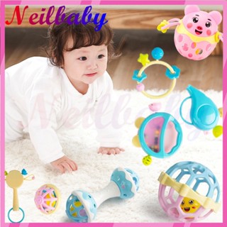 【Neil Baby】ยางกัด แบบนุ่ม ก้านสั่น ยางกัด ของเล่นสําหรับเด็ก