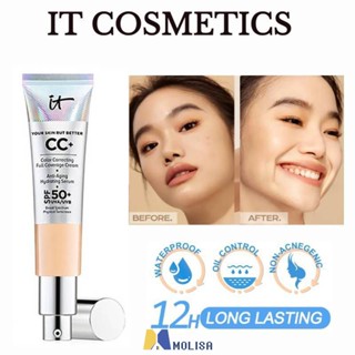 It Cosmetics Cc Cream Foundation ติดทนนาน12H Full Coverage Waterproof Flawless Finish Face Concealer MOLISA