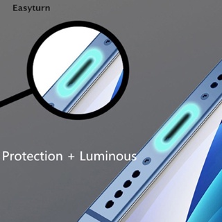 Easyturn สติกเกอร์เรืองแสง กันฝุ่น สําหรับชาร์จโทรศัพท์มือถือ ET