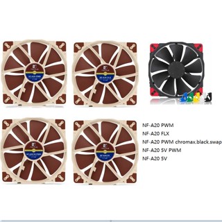 Noctua พัดลมระบายความร้อน 200 มม. NF-A20 PWM FLX 5V สําหรับเคส PC