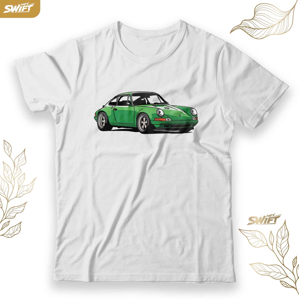 เสื้อยืด Classic porsche 911 RWB JDM TSHIRT BAJU DISTRO