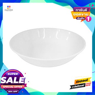 Melamine ชามเมลามีนทรงกลม Melamine Ware รุ่น B1047-7.5 ขนาด 7.5 นิ้ว สีครีม - ขาวround Melamine Bowl Melamine Ware No. B