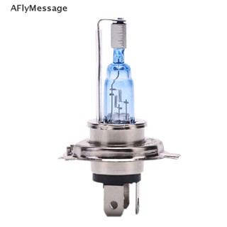 Afl หลอดไฟซีนอน HID 12V H4 3 กรงเล็บ 35W 6000K สีขาว สําหรับรถยนต์