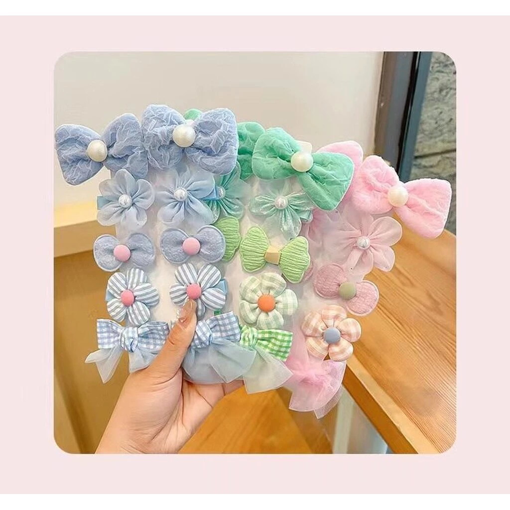 บ้านพลู🏠 กิ๊บติดผมเด็ก กิ๊บเซต กิ๊บดอกไม้ โบว์ น่ารัก สดใส กิ๊บ ราคาถูก