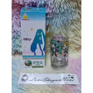 🎧❤️ Happykuji Hatsune Miku x FamilyMart Collaboration Glass Designed by Gin E Prize แก้วทรงสูง มิกุ น่ารักมากๆ 🎧❤️ 1