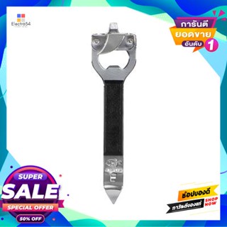 Opener ที่เปิดกระป๋อง ด้ามดำ Piranha รุ่น C-03 สีเงินcan Opener With Black Handle Piranha Model C-03 Silver