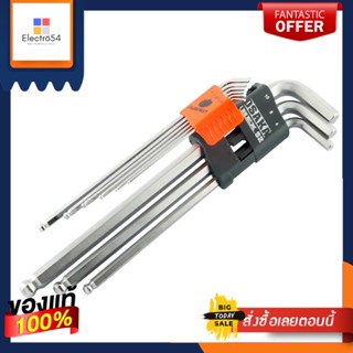 HEX ไขควงหกเหลี่ยม PUMPKIN 1.5-10 มม.HEX KEY SET PUMPKIN 1.5-10MM