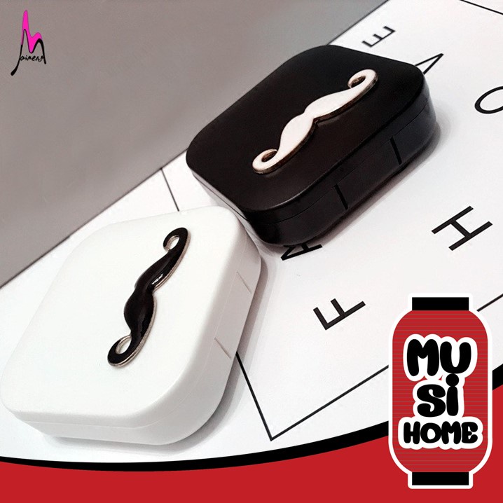 【ฺMUSI.HOME ราคาถูก】ตลับคอนแทคเลนส์ตลับคอนแทคเลนส์ลายการ์ตูน ที่ใส่คอนแทคเลนส์ (พร้อมส่ง) EYE7