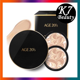 [Age 20s] Signature Essence Cover Pact Intense Black, 14g + Refill 14g SPF50+ PA++++