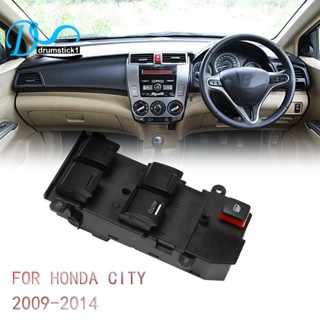 【ขายดี】สวิตช์ควบคุมหน้าต่างรถยนต์ ด้านหน้าขวา สําหรับ Honda City 2009-2014 RHD 35750-TM0-F01