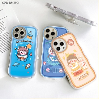 Realme 9 9i 8 8i 7i C17 Pro Plus Pro+ 5G 4G เคสเรียวมี สำหรับ Case Lovely Space Girl With Holder เคส เคสโทรศัพท์ เคสมือถือ Full Back Cover Soft Silicone Cases Protective Shell Shockproof Casing